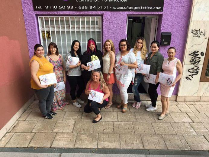 Curso de One Stroke con Yuliya Novikava en Uñas y Estética.