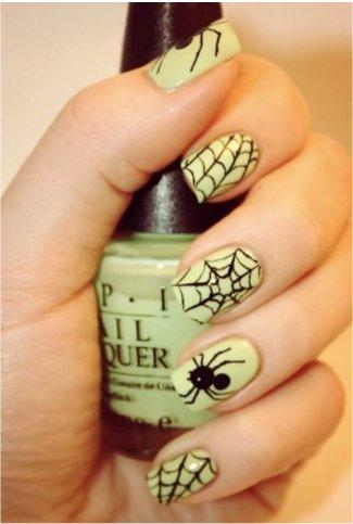 Uñas de tela de araña.