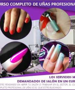 Curso completo de uñas en academia Uñas y Estética