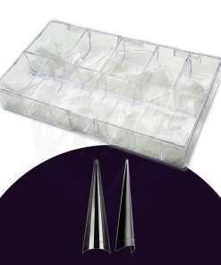 Tips Stiletto Curva C - XL - Transparentes
