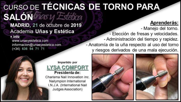 Curso de técnicas de torno con Lysa Comfort