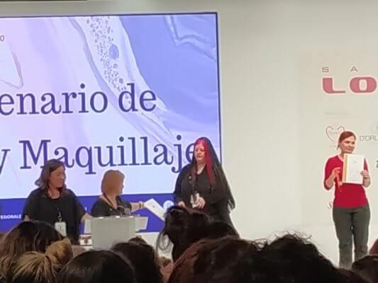 Entrega premio Nailympion Spain 2019