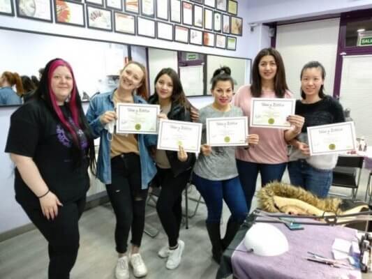 Foto de las alumnas del curso completo convocatoria marzo 2020.