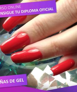 imagen portada del curso uñas de gel online