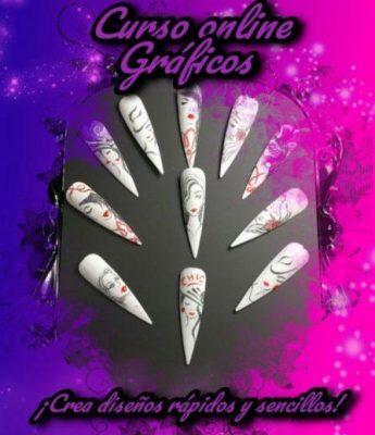 Curso de diseños gráficos en uñas