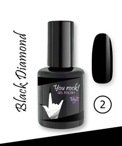 Esmalte semipermanente nº2 - Black Diamond