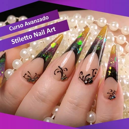 imagen portada Curso de uñas stiletto en acrílico.