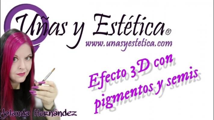 Portada vídeo efecto 3d con pigmentos y semis