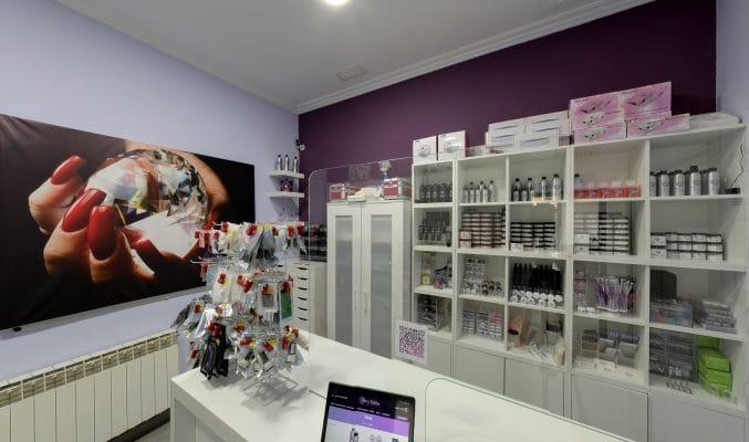 Imagen tienda física Uñas y Estética