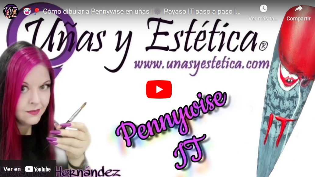 Videotutorial diseño payaso it halloween