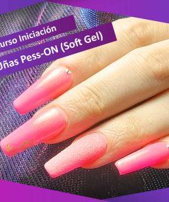 forto de portada curso de soft gel press on nails