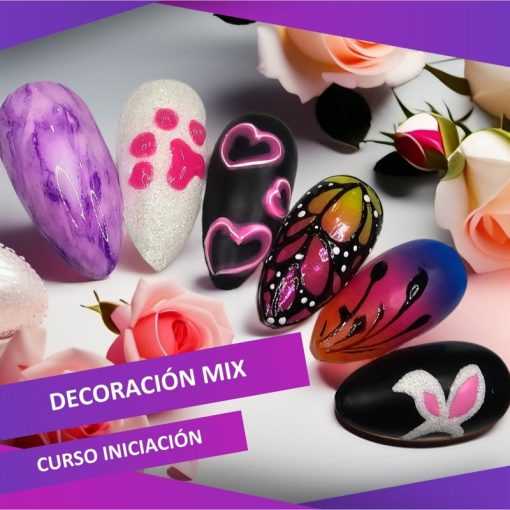 curso decoración de uñas iniciación